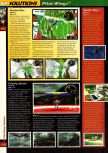 Scan of the walkthrough of Pilotwings 64 published in the magazine 64 Solutions 02, page 3