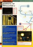 Scan of the walkthrough of Goldeneye 007 published in the magazine 64 Solutions 02, page 15
