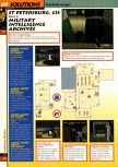 Scan of the walkthrough of Goldeneye 007 published in the magazine 64 Solutions 02, page 21