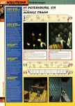 Scan of the walkthrough of Goldeneye 007 published in the magazine 64 Solutions 02, page 27