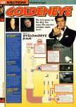 Scan of the walkthrough of Goldeneye 007 published in the magazine 64 Solutions 02, page 1