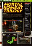 Scan of the walkthrough of Mortal Kombat Trilogy published in the magazine 64 Solutions 02, page 1