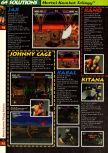 Scan of the walkthrough of Mortal Kombat Trilogy published in the magazine 64 Solutions 02, page 3