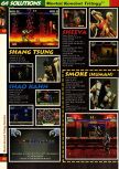 Scan of the walkthrough of Mortal Kombat Trilogy published in the magazine 64 Solutions 02, page 7