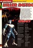 Scan de la soluce de Killer Instinct Gold paru dans le magazine 64 Solutions 02, page 1