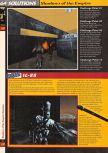 Scan of the walkthrough of Star Wars: Shadows Of The Empire published in the magazine 64 Solutions 03, page 9