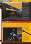 Scan of the walkthrough of  published in the magazine 64 Solutions 03, page 9