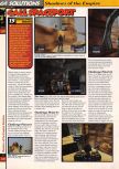 Scan of the walkthrough of Star Wars: Shadows Of The Empire published in the magazine 64 Solutions 03, page 11