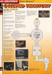 Scan of the walkthrough of  published in the magazine 64 Solutions 03, page 21