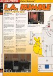 Scan of the walkthrough of Duke Nukem 64 published in the magazine 64 Solutions 03, page 37