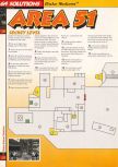 Scan of the walkthrough of Duke Nukem 64 published in the magazine 64 Solutions 03, page 53
