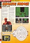 Scan of the walkthrough of Duke Nukem 64 published in the magazine 64 Solutions 03, page 55