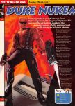 Scan de la soluce de Duke Nukem 64 paru dans le magazine 64 Solutions 03, page 1