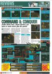 Scan of the review of Command & Conquer published in the magazine Games World 01, page 1