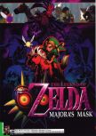 Scan of the preview of The Legend Of Zelda: Majora's Mask published in the magazine Game Fan 83, page 1