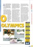 Scan du test de Nagano Winter Olympics 98 paru dans le magazine Magazine 64 02, page 2