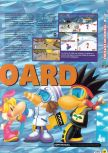 Scan of the preview of Snowboard Kids published in the magazine Magazine 64 03, page 10