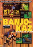 Scan of the preview of Banjo-Kazooie published in the magazine Magazine 64 03, page 2