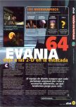 Scan of the preview of Castlevania published in the magazine Magazine 64 05, page 2