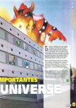 Scan de l'article Los 30 nombres más importantes Nintendo Universe paru dans le magazine Magazine 64 07, page 2