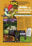 Scan of the preview of The Legend Of Zelda: Ocarina Of Time published in the magazine Magazine 64 08, page 42