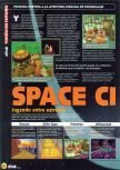 Scan of the preview of Starshot: Space Circus Fever published in the magazine Magazine 64 08, page 1
