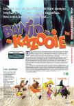 Scan of the preview of Banjo-Kazooie published in the magazine Magazine 64 08, page 2