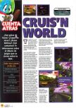 Scan of the preview of Cruis'n World published in the magazine Magazine 64 09, page 5