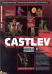Scan of the preview of Castlevania published in the magazine Magazine 64 09, page 1