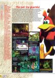 Scan of the review of Banjo-Kazooie published in the magazine Magazine 64 09, page 3