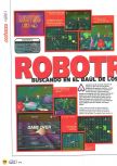Scan of the review of Robotron 64 published in the magazine Magazine 64 09, page 1