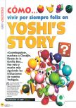 Scan of the walkthrough of Yoshi's Story published in the magazine Magazine 64 09, page 1
