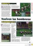 Scan of the preview of Madden NFL 99 published in the magazine Magazine 64 09, page 1