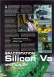 Scan of the preview of Space Station Silicon Valley published in the magazine Magazine 64 10, page 12