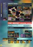 Scan of the preview of WipeOut 64 published in the magazine Magazine 64 11, page 10