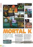 Scan of the review of Mortal Kombat 4 published in the magazine Magazine 64 11, page 1