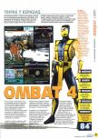 Scan of the review of Mortal Kombat 4 published in the magazine Magazine 64 11, page 2