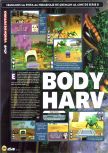 Scan de la preview de Body Harvest paru dans le magazine Magazine 64 12, page 1