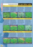 Scan of the walkthrough of International Superstar Soccer 98 published in the magazine Magazine 64 12, page 2