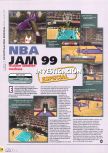 Scan of the preview of NBA Jam '99 published in the magazine Magazine 64 13, page 5