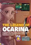Scan of the review of The Legend Of Zelda: Ocarina Of Time published in the magazine Magazine 64 13, page 1
