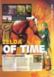 Scan of the review of The Legend Of Zelda: Ocarina Of Time published in the magazine Magazine 64 13, page 2