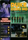 Scan of the preview of Duke Nukem Zero Hour published in the magazine Magazine 64 14, page 1