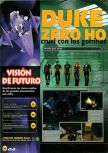 Scan de la preview de Duke Nukem Zero Hour paru dans le magazine Magazine 64 14, page 1