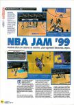 Scan of the review of NBA Jam '99 published in the magazine Magazine 64 14, page 1