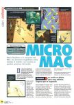 Scan of the review of Micro Machines 64 Turbo published in the magazine Magazine 64 16, page 1