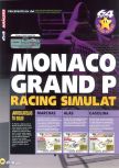 Scan du test de Monaco Grand Prix Racing Simulation 2 paru dans le magazine Magazine 64 17, page 1