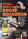 Scan of the walkthrough of Star Wars: Rogue Squadron published in the magazine Magazine 64 17, page 1