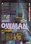 Scan of the preview of Shadow Man published in the magazine Magazine 64 18, page 6