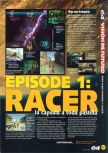 Scan of the preview of Star Wars: Episode I: Racer published in the magazine Magazine 64 18, page 7